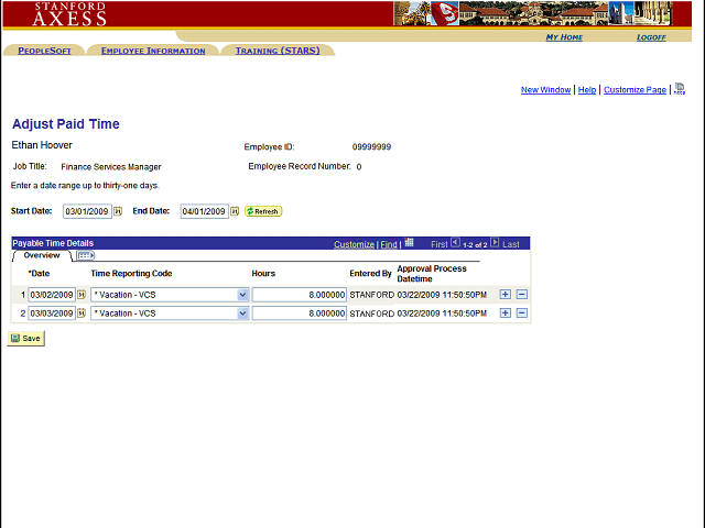 Screen image of this step
