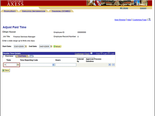 Screen image of this step