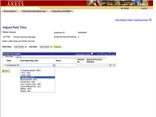 Screen image of this step