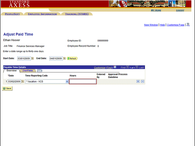 Screen image of this step