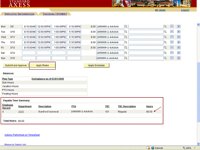 Screen image of this step