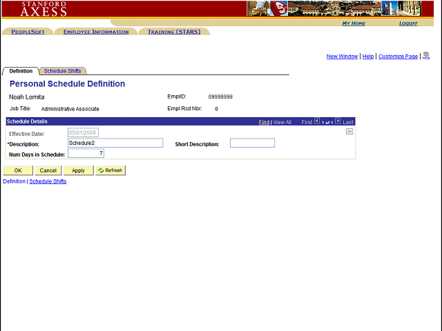 Screen image of this step