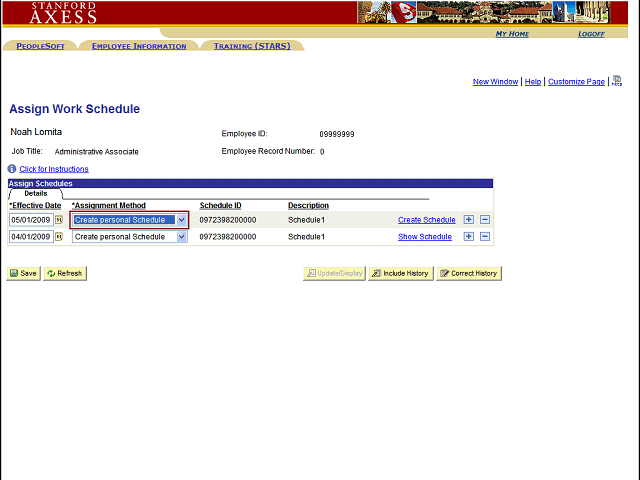 Screen image of this step