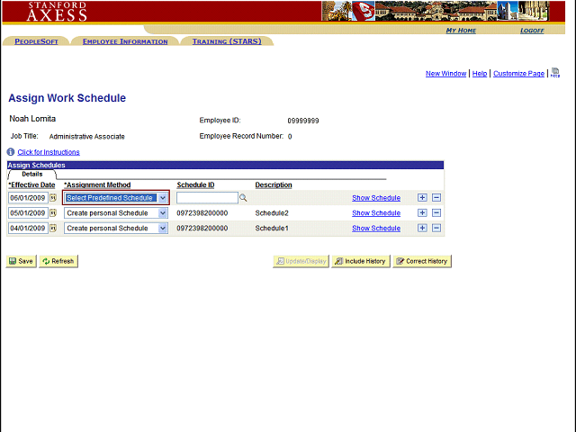Screen image of this step