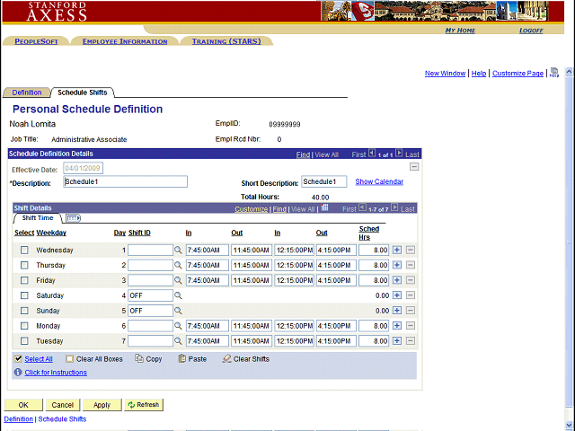 Screen image of this step