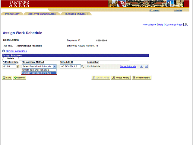 Screen image of this step