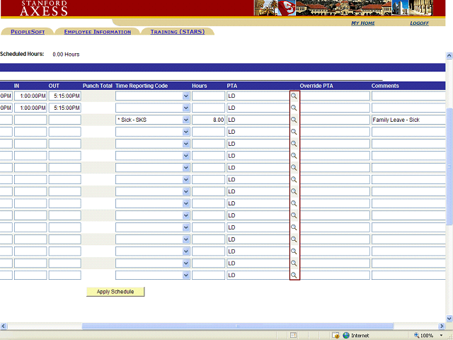 Screen image of this step