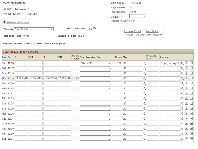 Screen image of this step